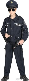 Dětský karnevalový kostým policie 5-8 let - 3