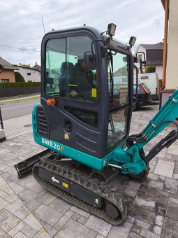 PŮJČÍM MINIBAGR SUNWARD SWE20F – 1300 Kč/měsíc - 3