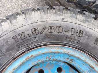 12,5/80-18 KOMPLETNÍ OBUTÁ KOLA MITAS  NA VLEKY 8T,9T - 3