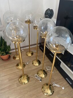 Podlahová stojací lampa Kamenický Šenov 70.léta - 3