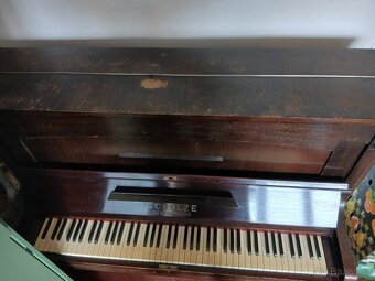 pianino klavír Sholze Georgswalde dobrý stav - 3