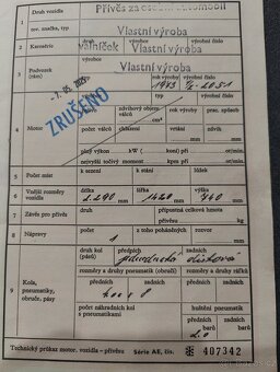 Přívěs / valníček vlastní výroby - 3