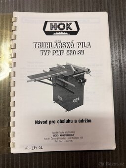 Truhlářská pila formátovací - 3