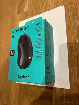 Logitech M240 Silent (černá) – Nová, rozbalená - 3