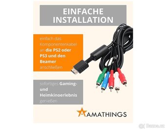 Komponentní kabel pro Playstation 2/3 - 3