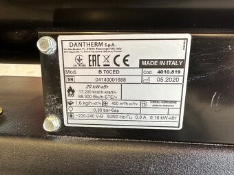 Topidlo naftové Master + Termostat - 3