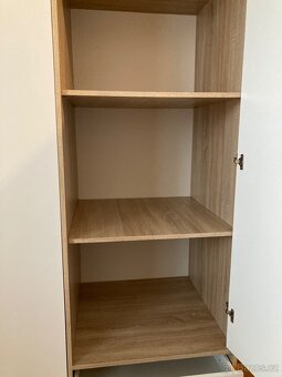 Skříň 140 cm, dub Sonoma - 3