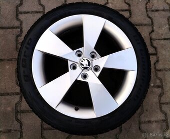 Alu kola originál Škoda Octavia III 5x112 R17 Denom - 3