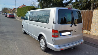 VW T5 Caravelle 2.5 TDI 4x4 Long 9 MÍST 2008 Nová STK - 3
