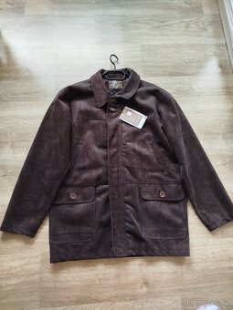 Pánská kožená bunda Emporio Fashion, velikost L - 3