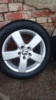 Alu VW Mugello 16" 5x112 zánovní letní 205/55 - 3