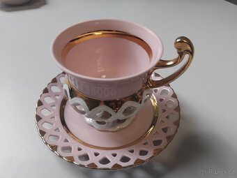 Byzant,růžový porcelán H&C - 3