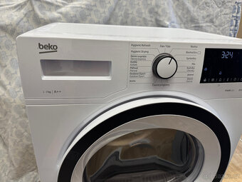 Úzká slim sušička Beko 7kg, JAKO NOVÁ, HDF 7439CSSX - 3