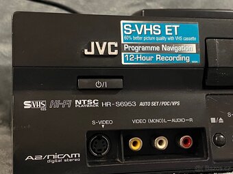 S-VHS-ET videorekordér JVC HR-S6953 s video stabilizátorem - 3