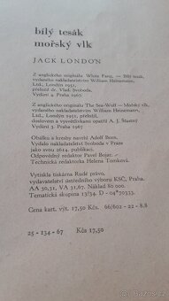 Knížka - Bílý tesák/Mořský vlk - 3