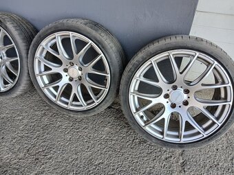 4× alu kola 5×112 19+letní pneu - 3