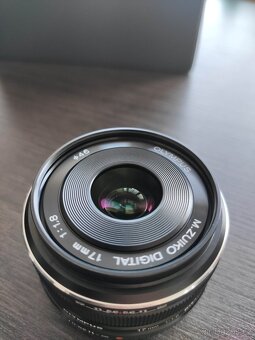 Olympus M.ZUIKO 17 mm f/1,8 černý - 3