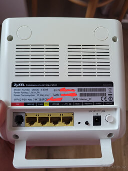 Router, VDSL modem Zyxel vmg1312-b30b - 3