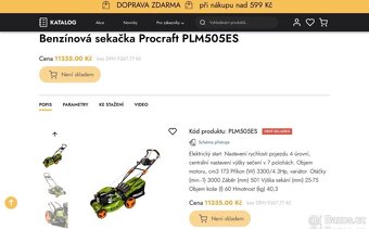 Sekačka PLM505ES - 3