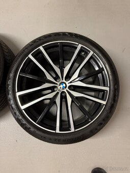 Letní sada BMW styling 742M 22"X5 G05, X6 G06 - 3