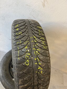 Plechové disky 5x100 R15+ zimní pneu - 3