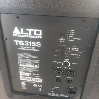 ALTO TS 315 2ks + ALTO TS315S 4ks - 3
