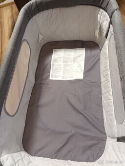 Dětská postýlka na kolečkách 0-6 měsícu - 3