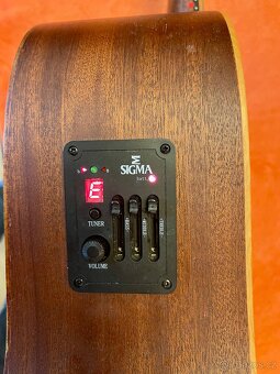 12strunná elektroakustická kytara Sigma DM12E+ - 3