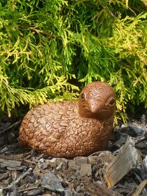 Zahradní dekorace - křepelka velká,ptáček - 3