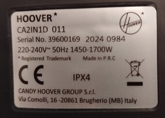 Parní mop Hoover - 3