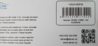 ABREX 1:43 AUTOŠKOLA LIMITKA 147 KS - 3