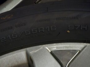 Prodám AL kola na PEUGEOT - 3