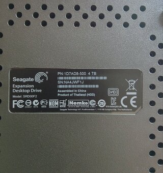 Externí disk Seagate 4TB - 3