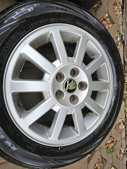 ALU kola letní Škoda 5x100 Fabia III Rapid R15 - 3
