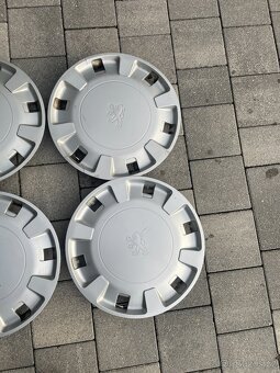 🛞 Predám originálne puklice Peugeot R14 🛞 - 3