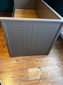 Postel hemnes šedá 80x200 - 3