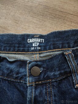 Carhartt Wip Texas Pant pánské straight leg fit džíny - vel. - 3