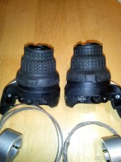 Brzdové páky Shimano, přehazovačka rukojeť Shimano - 3