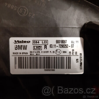 BMW X1 E84 LCi xenon adaptive pravý 63117290252 - 3