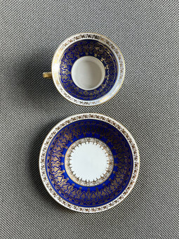 Art Deco moka šálek s podšálkem 70ml, Dolní Chodov II - 3