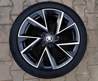 Alu kola originál Škoda Superb III 5x112 R18 Vela - 3