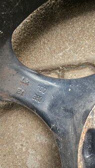 Alu disky Borbet 4x100 R14 ET 38, Renault Clio - 3