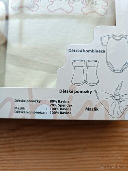 Nová sada oblečku pro miminko vel. 62/68. - 3