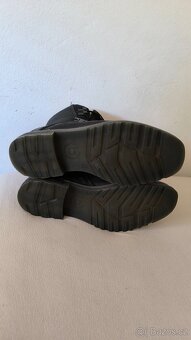 Pánské zimní kožené boty na zip Bugatti 43 - 3