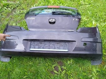 Hyundai i30 2007 - 2009 víko kufru a zadní nárazník - 3