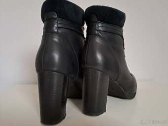 Šněrovací kotníková obuv Body Flirt s vysokým podpatkem - 3