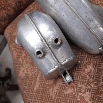 Hliníková nádrž, Jawa.  Plochá dráha - 3