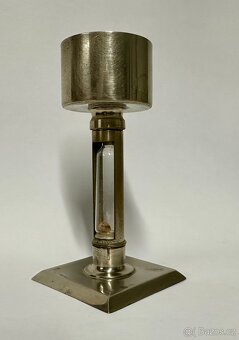 Alpaka starožitný snad pohárek s LOGEM - 3