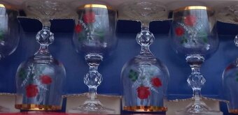 Krásné skleničky na likér,NOVÉ NEPOUŽITÉ - 3