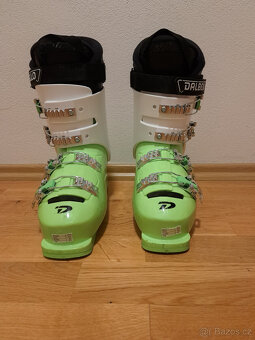 Dětské zeleno-bílé lyžáky Dalbello vel. 38/6.5/5.5 - 3